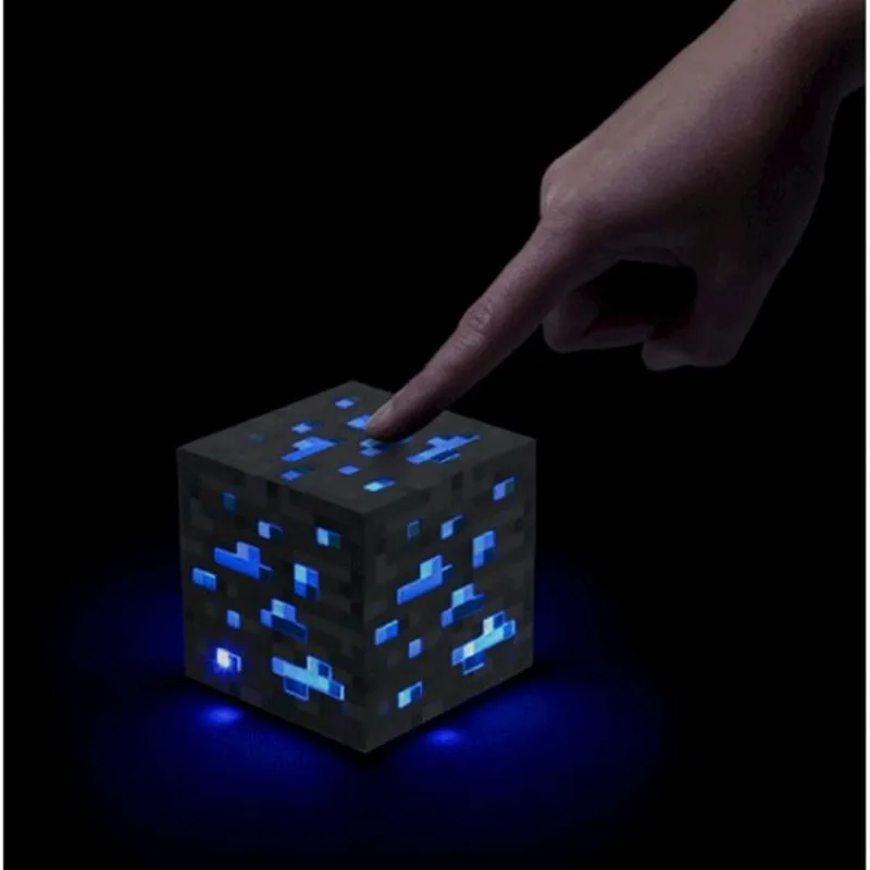 Led Diamond Block Light Up Light Projector Glowing Birthday Aliexpress
