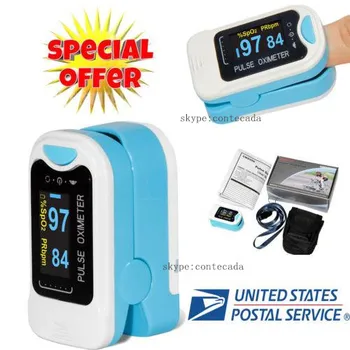 

CE Finger Tip Pulse Oximeter Blood Oxygen meter SpO2 Heart Rate Monitor CONTEC CMS50NA OLED