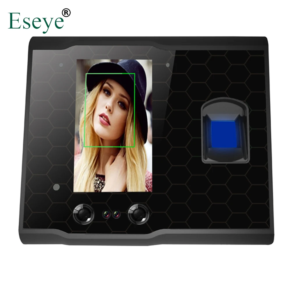 Biometric Face & Facial Recognition Time Attendance System Access Control Clock Recorder Employee Electronic Reader Machine