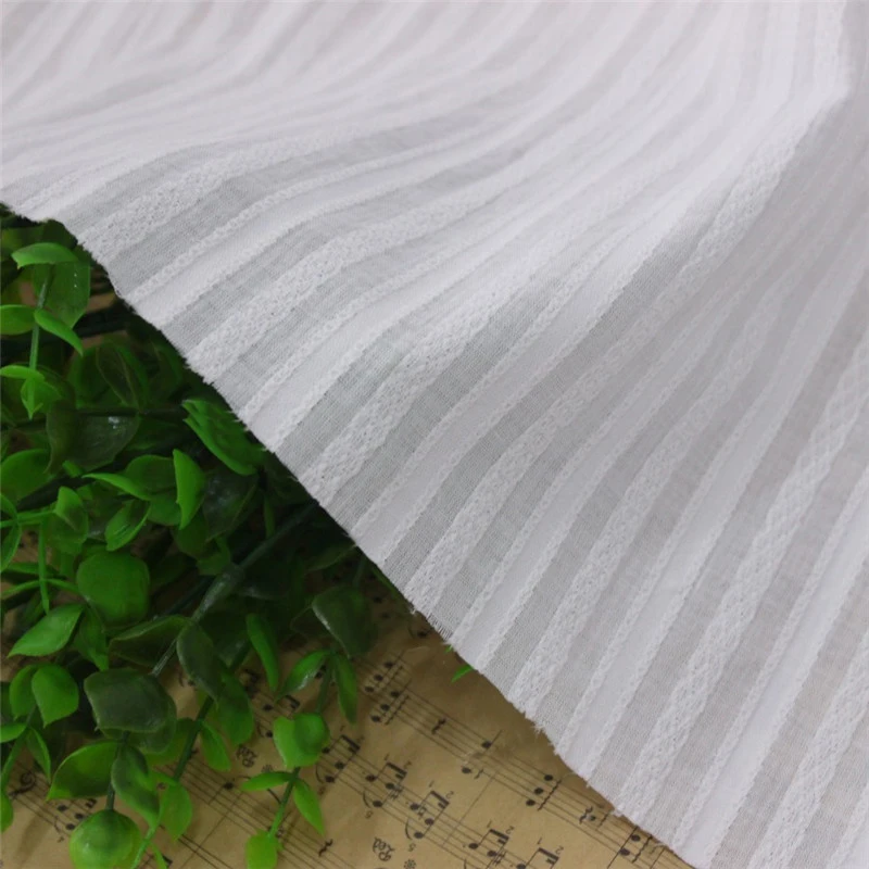 Белая хлопковая ткань жаккард пасторальная маленькая свежая ткань для рубашек юбок одежда самодельные Украшения 100x140 см