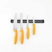 Magnetische Messerhalter Wandhalterung Schwarz ABS Placstic Block Magnet Messerhalter Für Edelstahl Messer