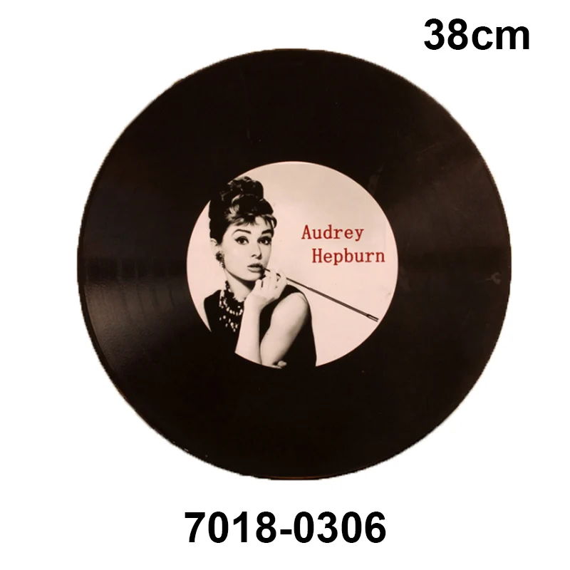 28 см/38 см винтажная виниловая доска для рисования для любителей музыки Европейская Гостиная Бар Кафе ностальгические настенные подвесные