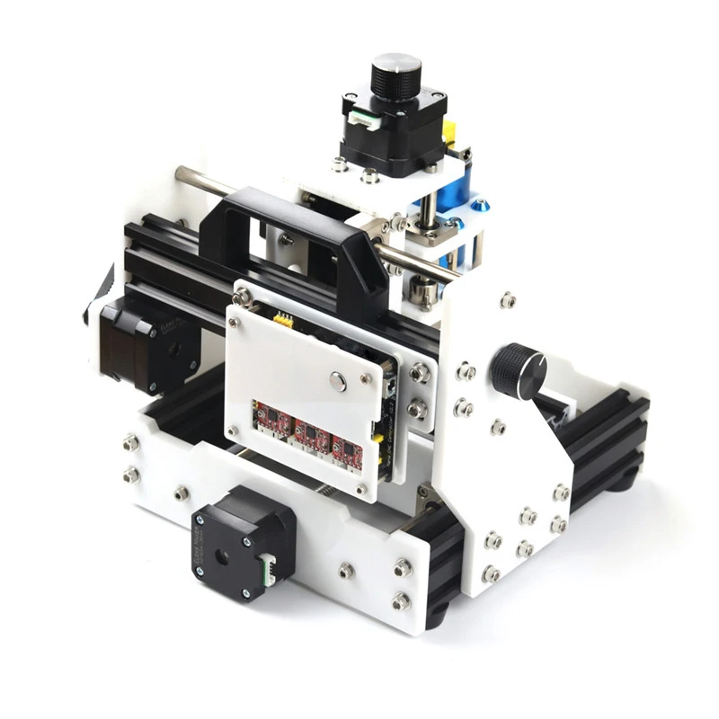

1pc Brand New 130x90x40mm Desktop DIY CNC Micro Laser Engraving Machine With 2500mw Laser Module