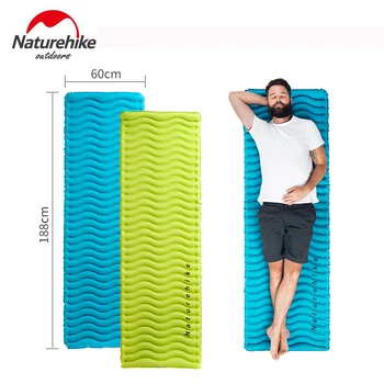 

Naturehike Air Mat Inflatable Mattress Outdoor Camping Bed Ultralight TPU Moisture-proof Air Bed Inflatable Cushion Sleeping Pad