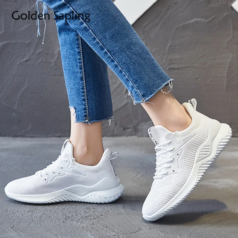 

Golden Sapling 2019 New Summer Sneakers for Women Lightweight Running Shoes Breathable Air Mesh Runner Trainer Sport Shoes Woman
