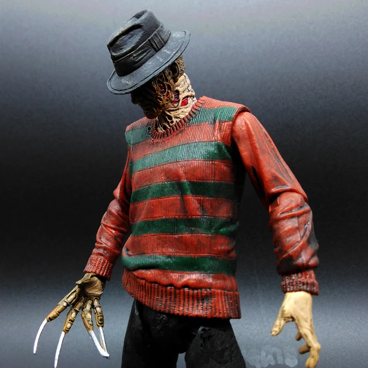 7 дюймов 18 см NECA 3D Friday The 13th Jason Voorhees игрушки маска Джейсон фигурку модель