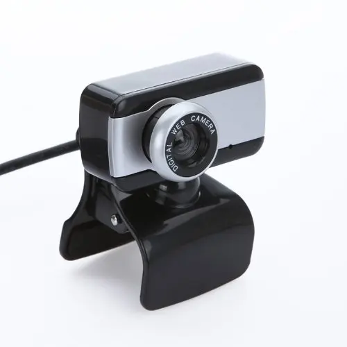 CAA-USB 2,0 50,0 M HD веб-камера Веб-камера с микрофоном для компьютера Настольный ПК ноутбук(серебро