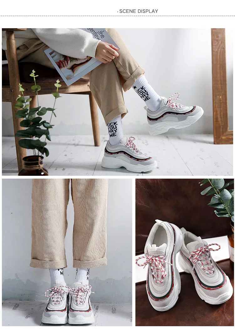 ADBOOV/Новинка; винтажные женские кроссовки; модная обувь на платформе для отдыха; Повседневная дышащая обувь с перекрестной шнуровкой; женская обувь; zapatillas mujer