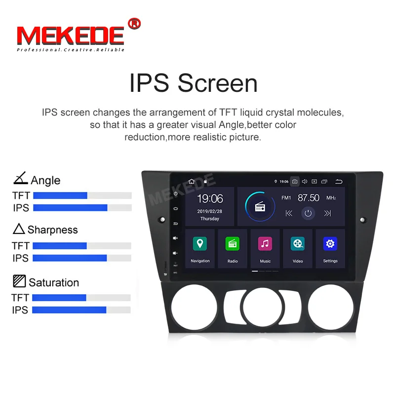Excellent MEKEDE Android 9.0 9inch IPS DSP Car Multimedia DVD Player for BMW E90 E91 E92 E93 GPS navigation audio video wifi BT head unit 1 Excellent MEKEDE Android 9.0 9inch IPS DSP Car Multimedia DVD Player for BMW E90 E91 E92 E93 GPS navigation audio video wifi BT head unit 1