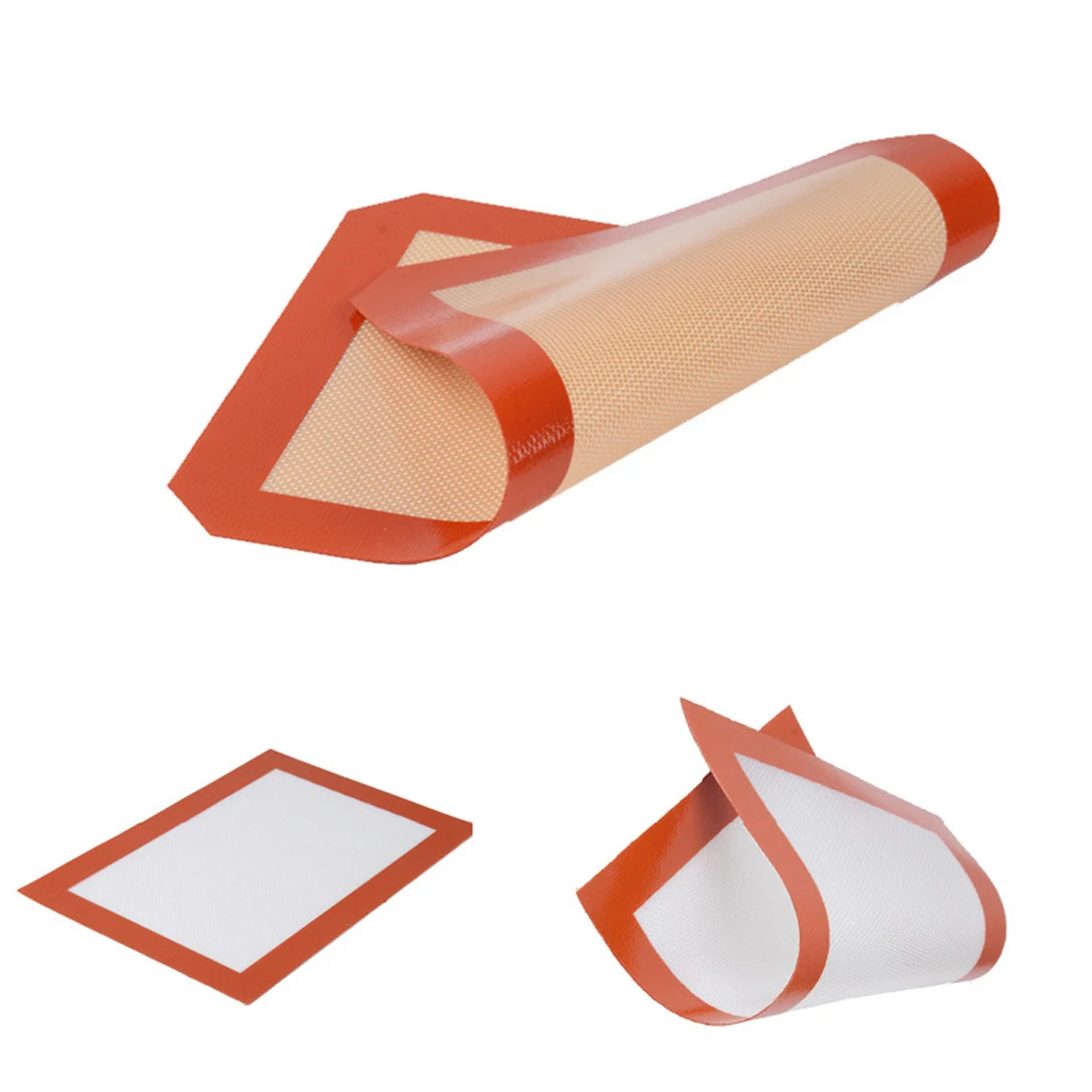 

New Cooking Tools Silicone Non Stick Bakery Pastry Mat Cake Cookie Baking Tools