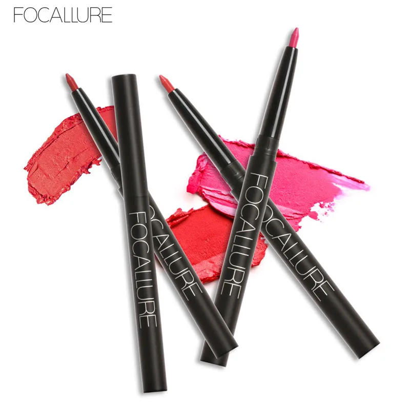 

Focallure 19 Colors lip liner Pencil Professional Pro Waterproof Contour Lips Stick Women Sexy Matte lipliner Pen Makeup set