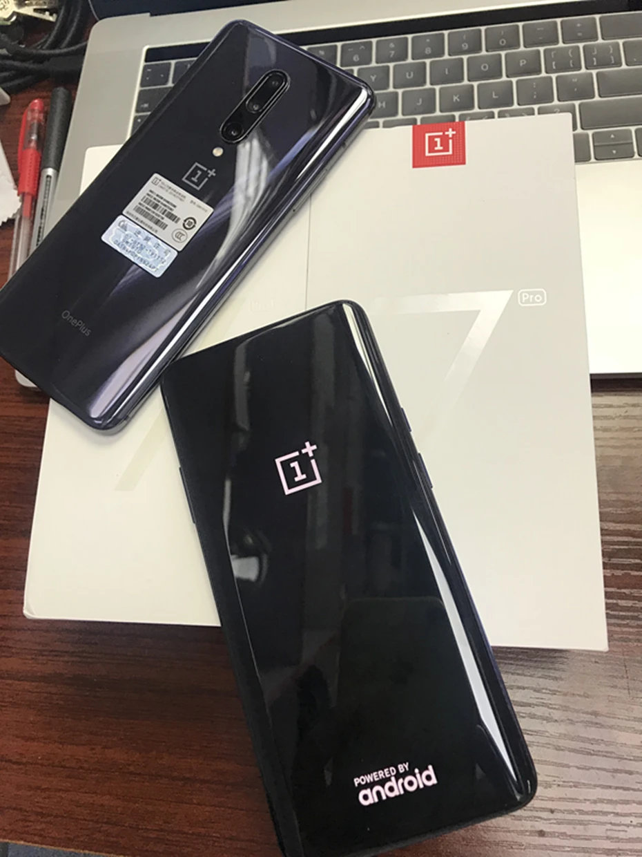 Глобальный Встроенная память Oneplus 7 Pro смартфон 6,67 дюймов 3120*1440 Android 9 Snapdragon 855 48,0 МП камеры ближняя бесконтактная связь(NFC) 5V 6A мобильного телефона