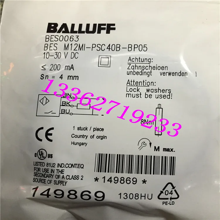 Датчик приближения Balluff новая модель высокое качество | Электронные компоненты и