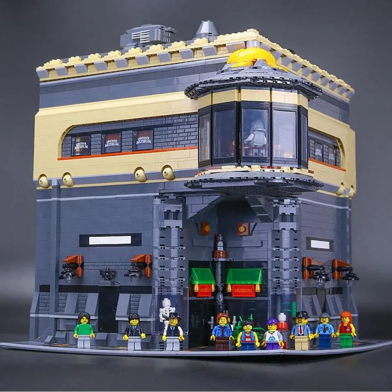 

IN STOCK LEPIN 15015 5003 pcs City Series The dinosaur museum Model Building Kits Bricks Blocks Christmas Gift Toy legoUBE