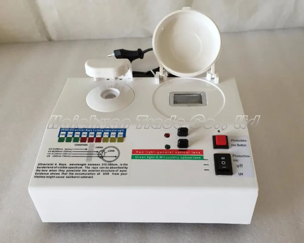 New UV 888 Photochromic Lens & UV Tester Two Function Testing Lens