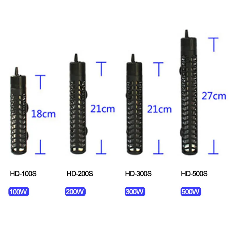220-240 в 100 Вт/200 Вт/300 Вт/500 Вт аквариумный аквариум Анти-взрыв цифровой регулятор температуры нагревательный стержень