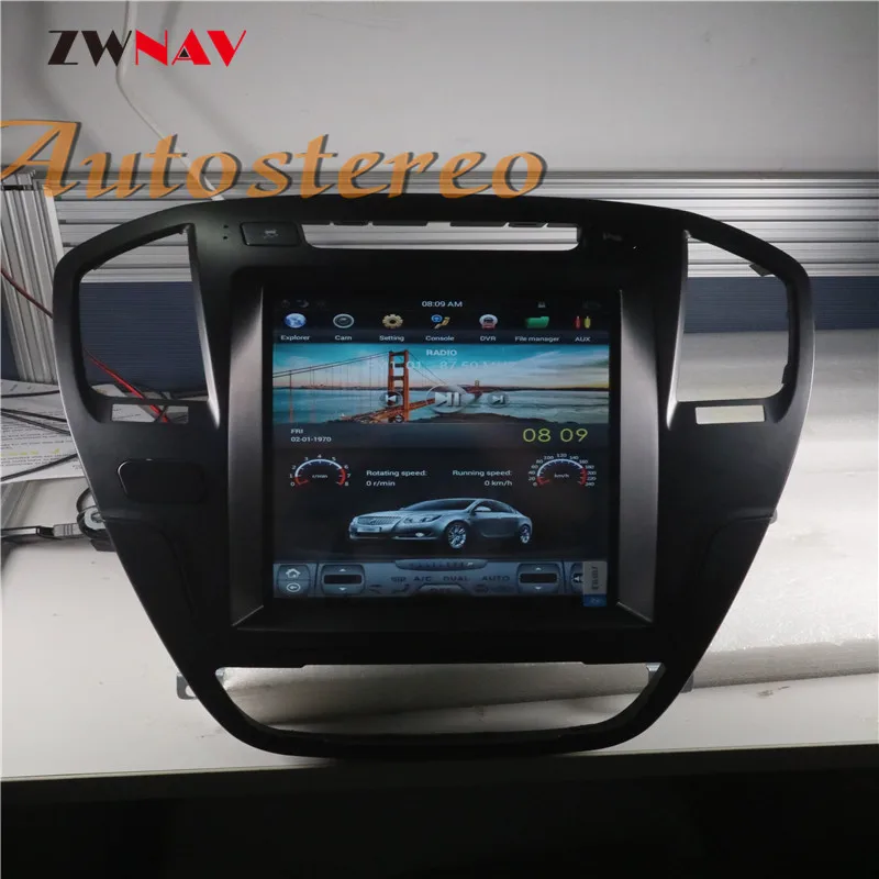 Best ZWNAV Android 8.1 4GB+64GB Car GPS Radio No DVD Player Navigation For Opel Insignia Vauxhall Holden CD300 CD400 Stereo Headunit 7
