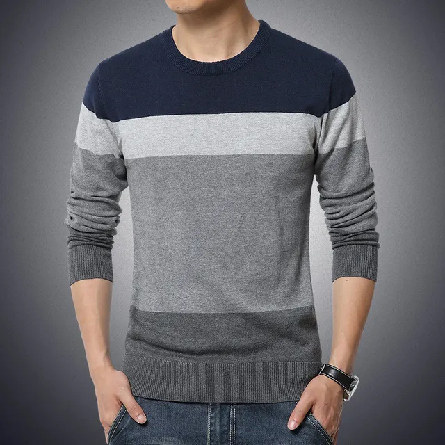 M 3XL Sweater Men 2018 New Arrival Casual Pullover Men Autumn Round