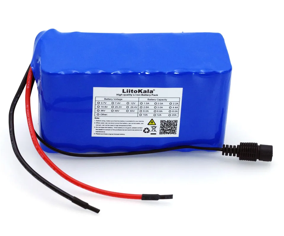 LiitoKala 24V 6Ah 7S3P 18650 аккумулятор 29,4 v 6000mAh BMS Электрический велосипед мопед/Электрический/литий-ионный аккумулятор+ 29,4 V 2A зарядное устройство