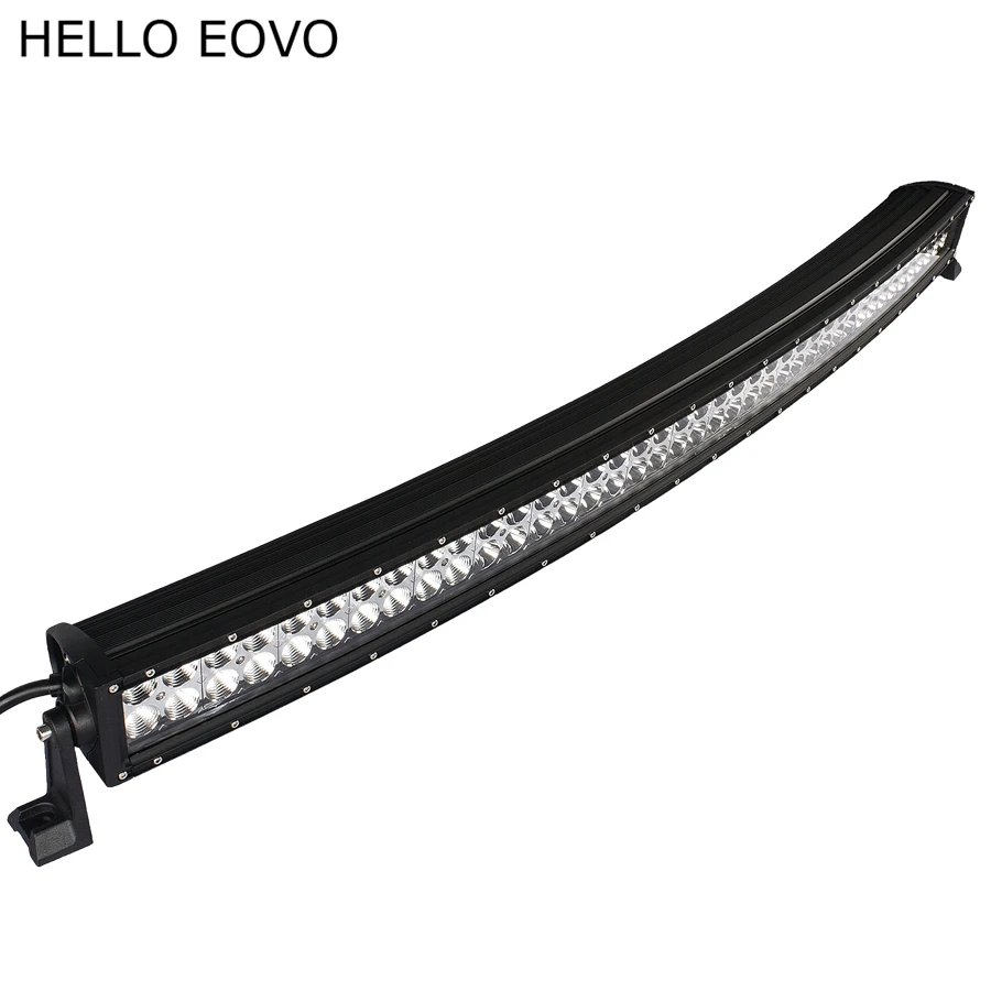 

HELLO EOVO 42 Inch 240W Curved LED Light Bar for Work Indicators Driving Offroad Boat Car Tractor Truck 4x4 SUV ATV Flood 12V