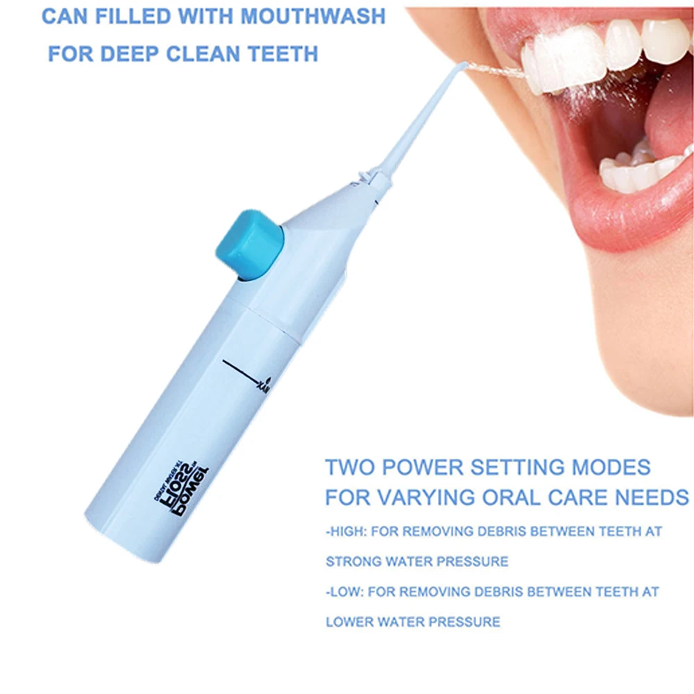 Ogreen Portable Air Tooth Cleaner,Portable Water Flosser for Travel