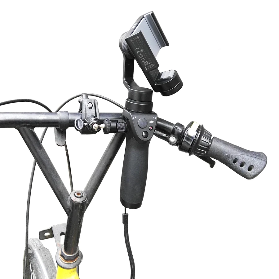 

Accessories Bicycle Gear Mount Bike Bracket Holder Clamp Handheld Gimbal Stabilizer Clip for DJI OSMO/ OSMO+ Mobile Phone
