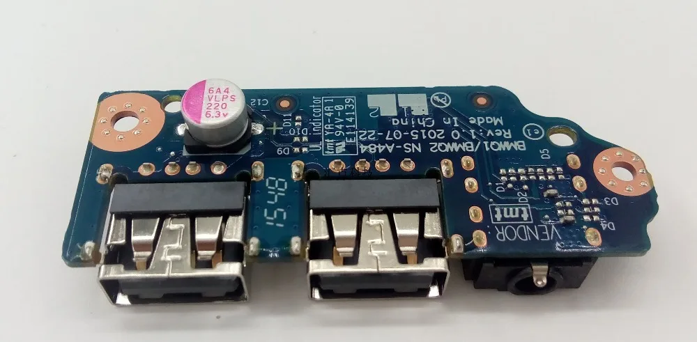 

Original for 300-15IBR 300-14 sound card board audio board USB small board NS-A484