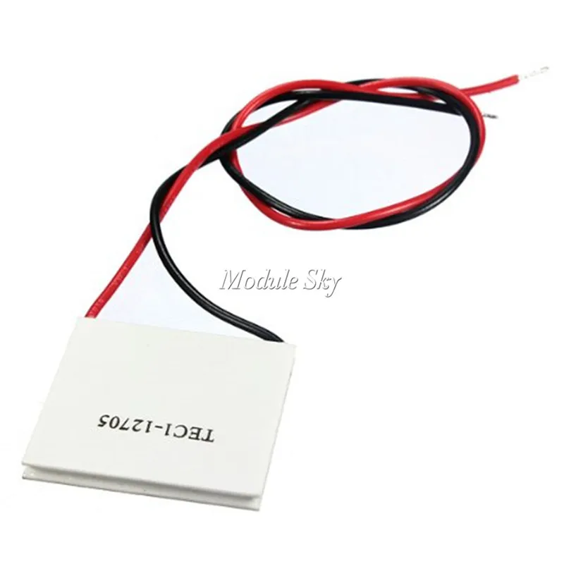 

TEC1-12705 Heatsink Thermoelectric Cooler Cooling Peltier Plate Module