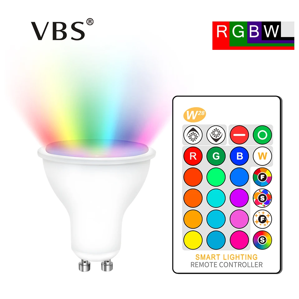 Светодиодные лампы GU10 RGB 8 Вт RGBW RGBWW 4 шт.|Светодиодные и трубки| |