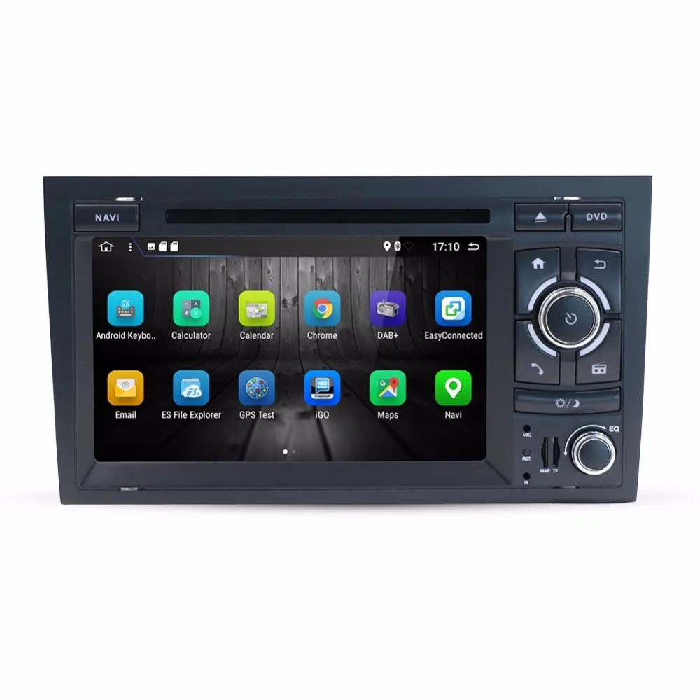 

7" 2 Din Android 8.1 8 core For Audi A4 2003-2011 Car Radio Android 7.1 quad core Car Multimedia Player Canbus Including