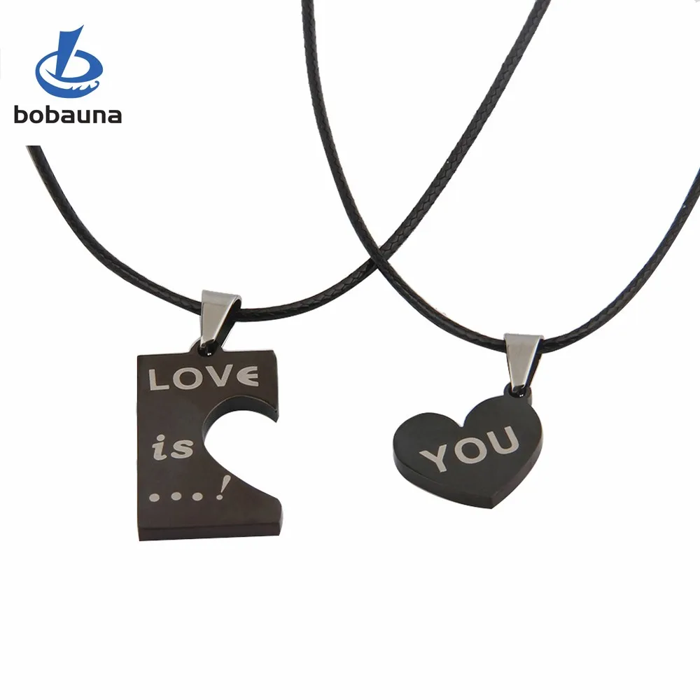love you couple necklace-1