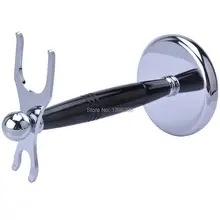 Ручной помазок и держатель бритвы/бритвы и щетки стоят стенд для бритья