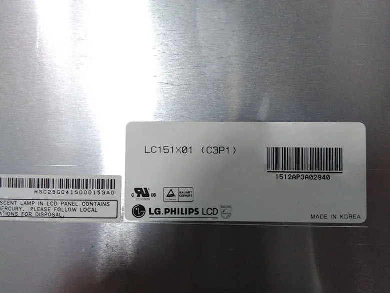 Оригинальная сенсорная панель A + LC151X01 C3P1 15 1 дюйма один год гарантии|panel|panel lcd |