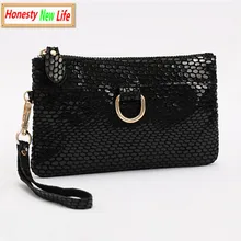 Genuine leather bag of natural skin Women socialite casual small mini new 2015 serpentine day clutches handbag bolsa pequena 49