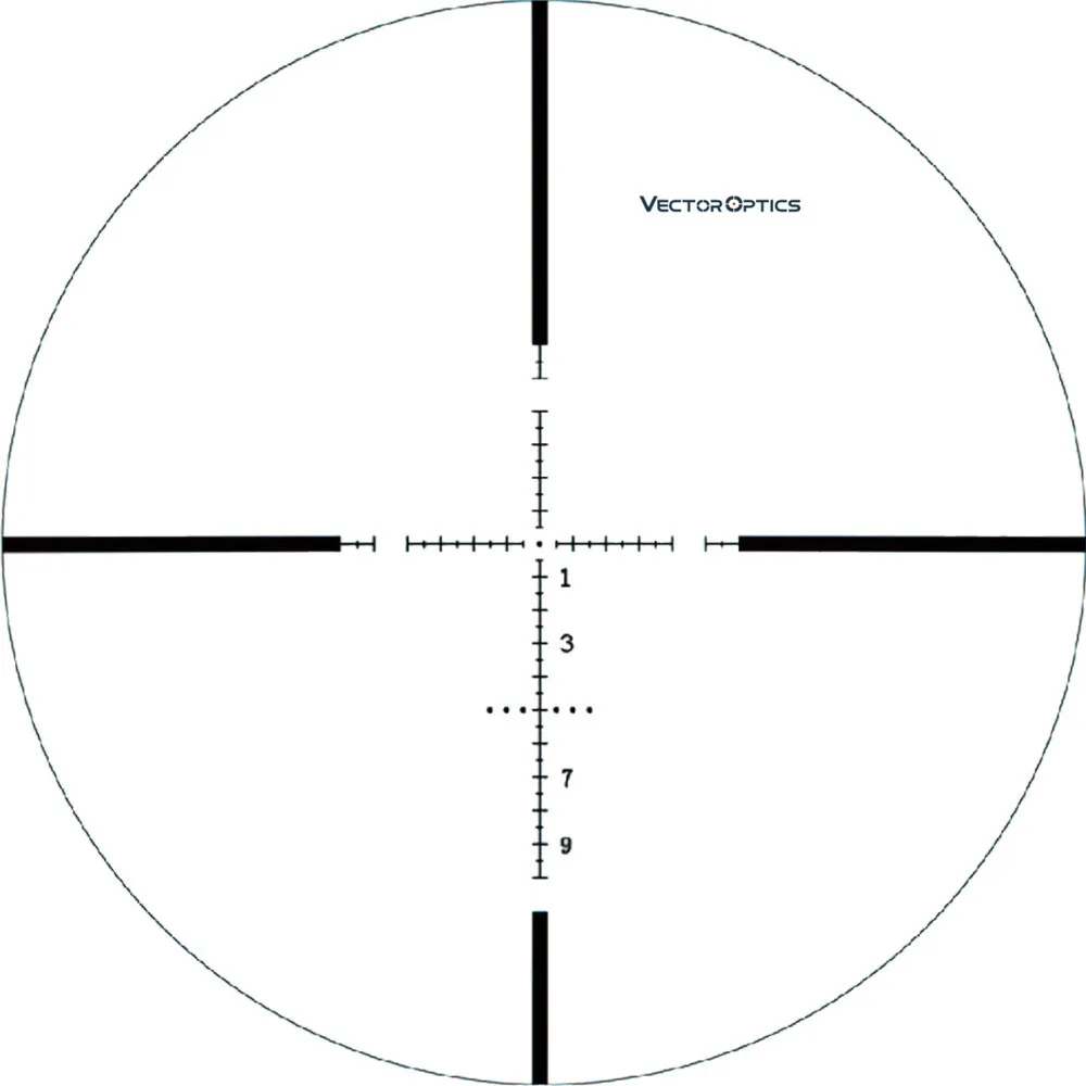 Vector Optics Marksman 6 25x50 охотничий прицел MP сетка низкопрофильный 1/10 MIL регулировка с