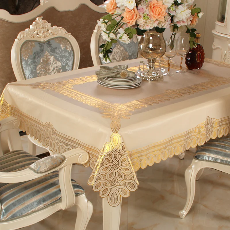 New Tablecloth Table Cloth Pvc Waterproof Plastic New Tablecloth Table Cloth Pvc Waterproof Plastic European Oil Proof Disposable Hot Deployment Rectangular In Tablecloths From Home