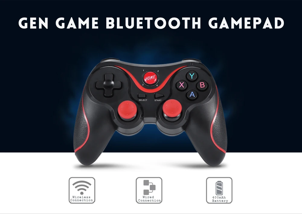 GenGame X3 обновлен с T3 беспроводной Bluetooth геймпад джойстик для Android Смартфон пульт дистанционного управления