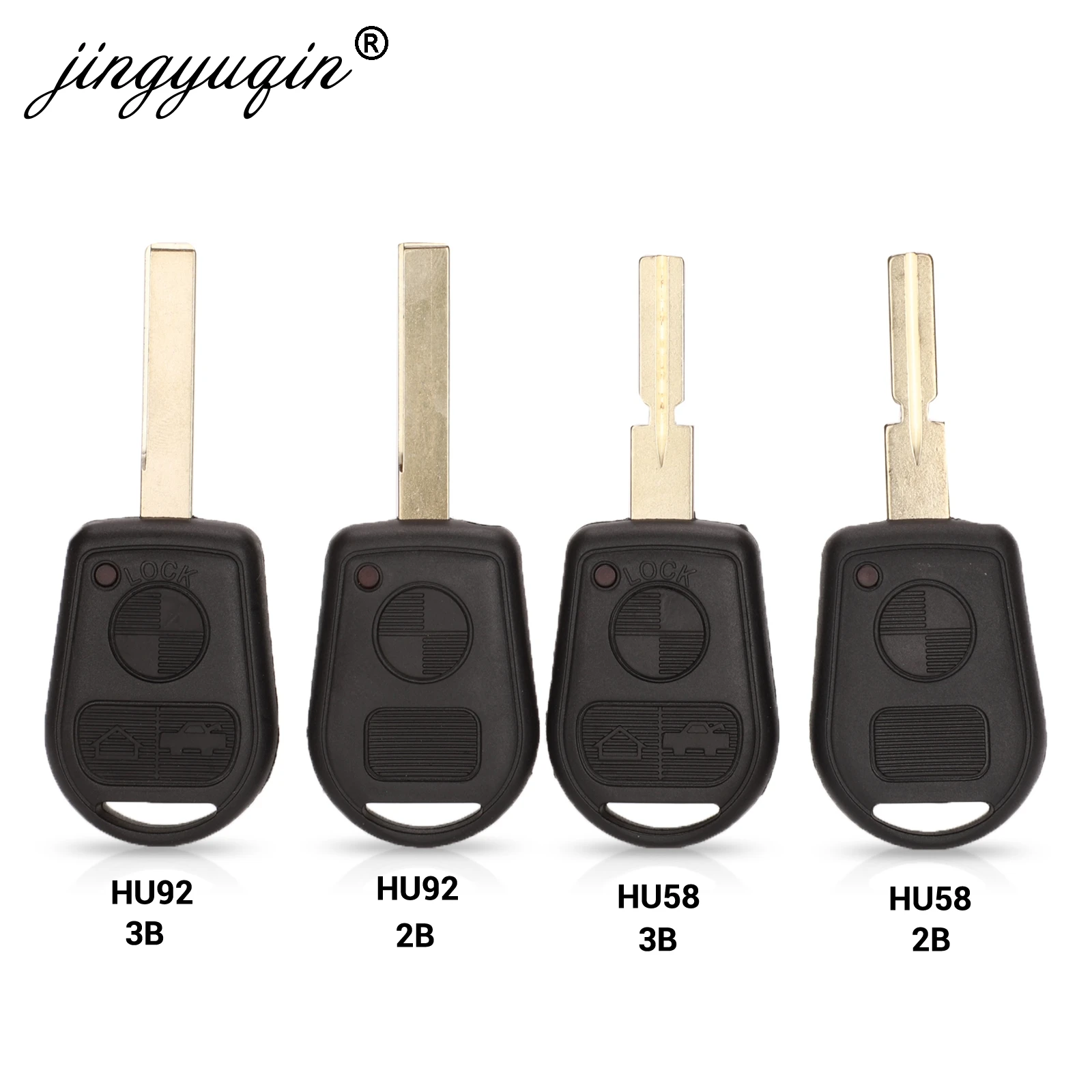 Jingyuqin 2 3 Button Remote Key Shell Fit For BMW E31 E32 E34 E36 E38 jingyuqin-2-3-button-remote-key-shell-fit-for-bmw-e31-e32-e34-e36-e38