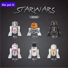 Star Wars 360 шт. x0149 здания Конструкторы набор моделей r2d2 StarWars классический Фигурки игрушки для детей BB8 Бела