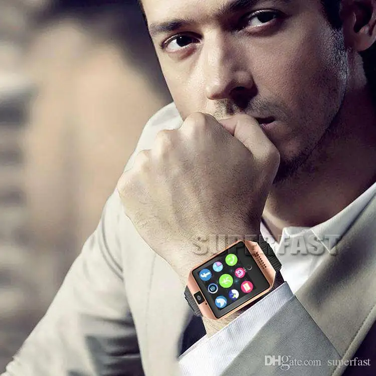 

Q18 Smart Watch Bluetooth Smart watches for Android Cellphones Support SIM Card Camera Answer Call and Set up Various Language