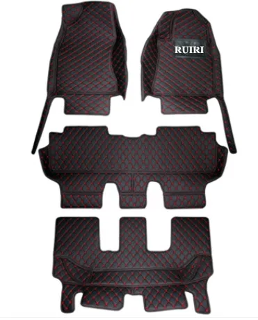 

Good quality mats! Custom car floor mats for Right Hand Drive Toyota Land Cruiser Prado 150 7 seats 2019-2010 waterproof carpets