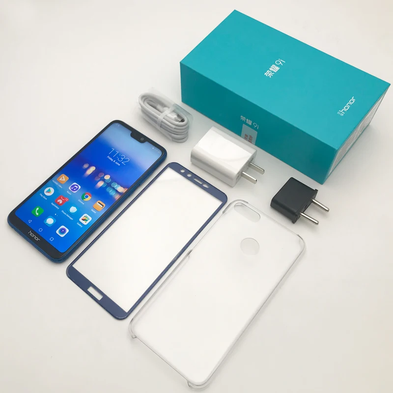 Honor 9i 5 84 дюймов Восьмиядерный стеклянный корпус android 8 0 двойная задняя камера 3000
