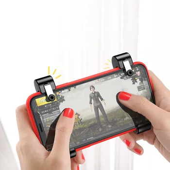 

Mobile Game Controller For Cell Phone Dzhostik PUBG Mobile Joystick Gamepad L1 R1 Fire Button For Mobile Phone Gaming