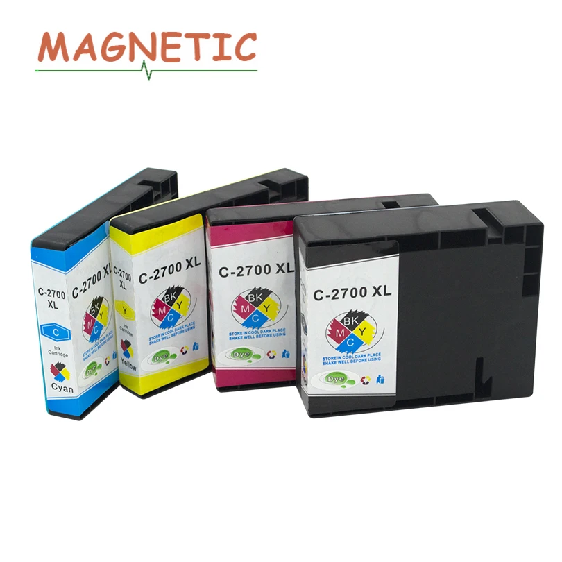 Magnetic PGI2700 Compatible Ink Cartridges for canon PGI 2700 MAXIFY MB5170 MB5470 IB4170 iB4075