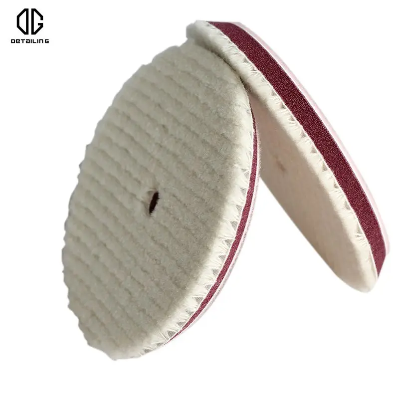 DETAILINGBestStripeType100LambsWoolBuffingPadWoolenPolishing