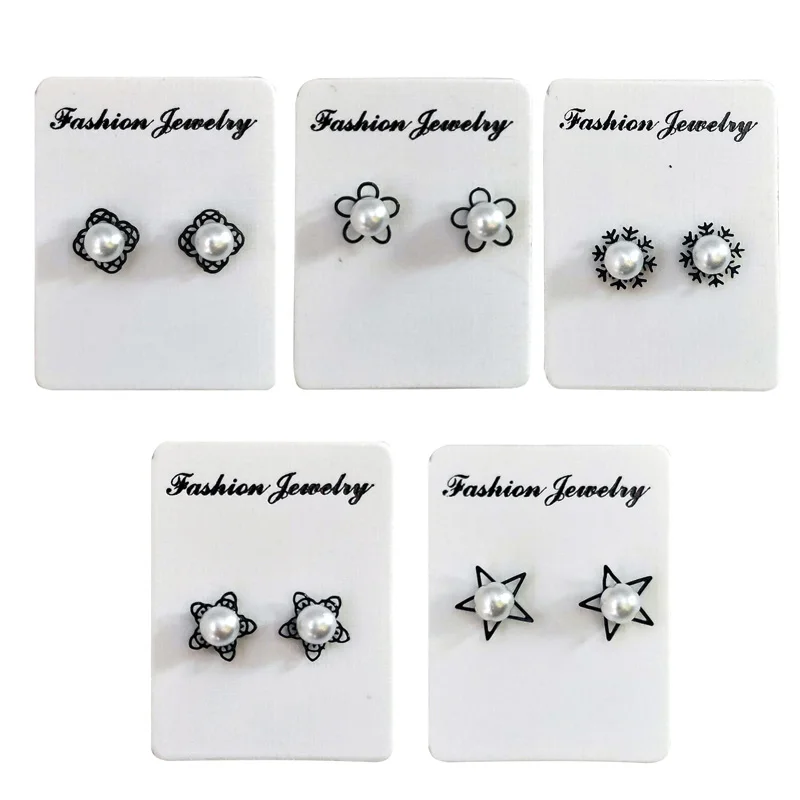 Цветок магнитная серьга поддельные серьги гвоздики не пирсинг магнитные серьги ювелирные изделия 5 пар/упак