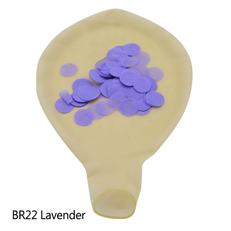 36 дюймов гигантский воздушный шар "Конфетти" ко дню рождения, вечерние Свадебные украшения красочные надувные прозрачные латексные воздушные шары вечерние Favos - Цвет: lavender