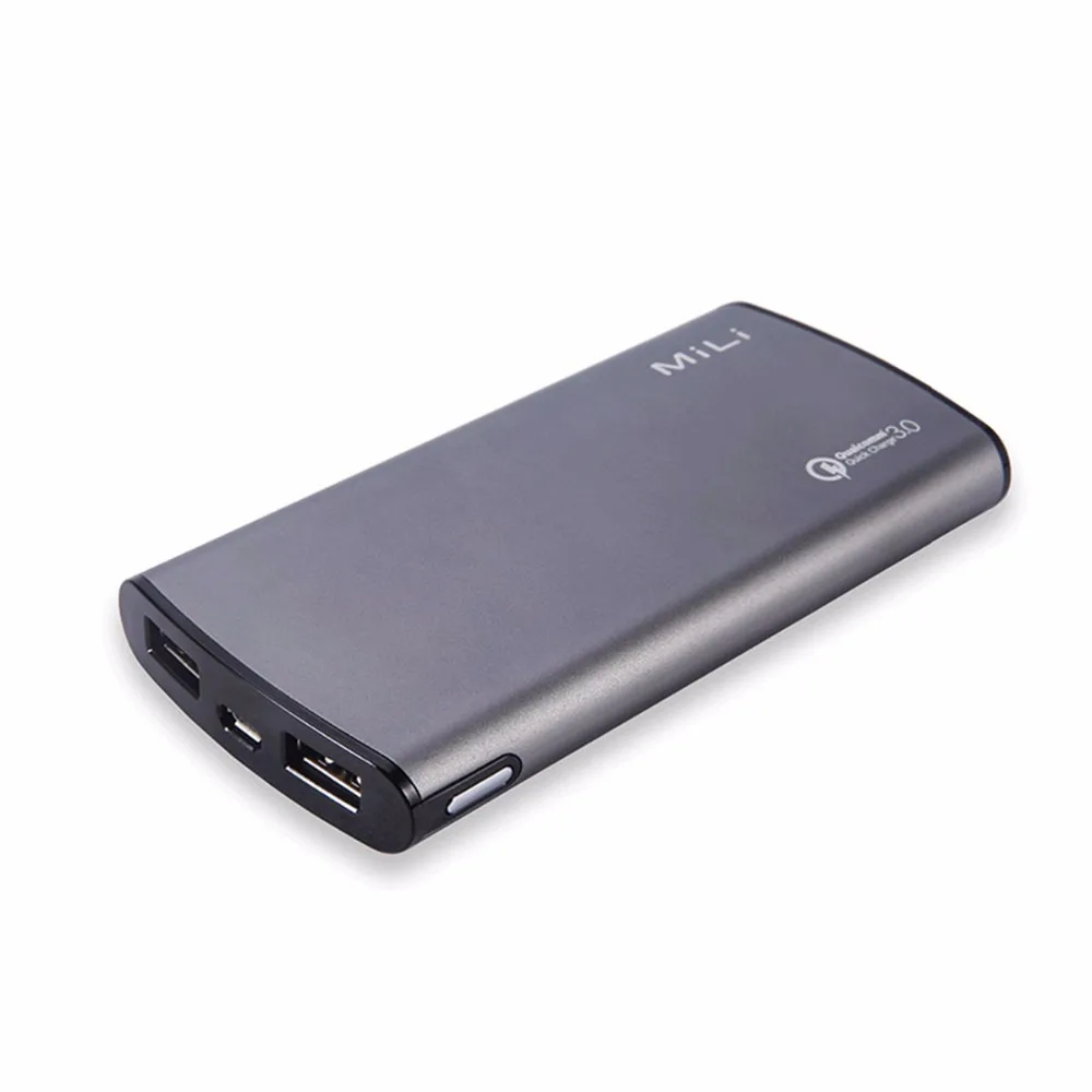 Moveski HB-Q10 fast charging Power Bank 2*USB QC3.0 Protocol Large capactiy 10000mAh Dual USB output Ultra-large Capacity | Электроника