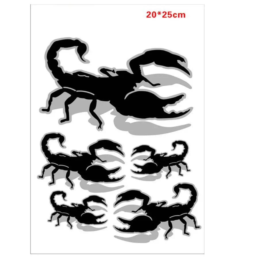 

3D Sticker Halloween Car Insect stikers Mural Decor Decal Removable Terror New Dropshipping Aug8