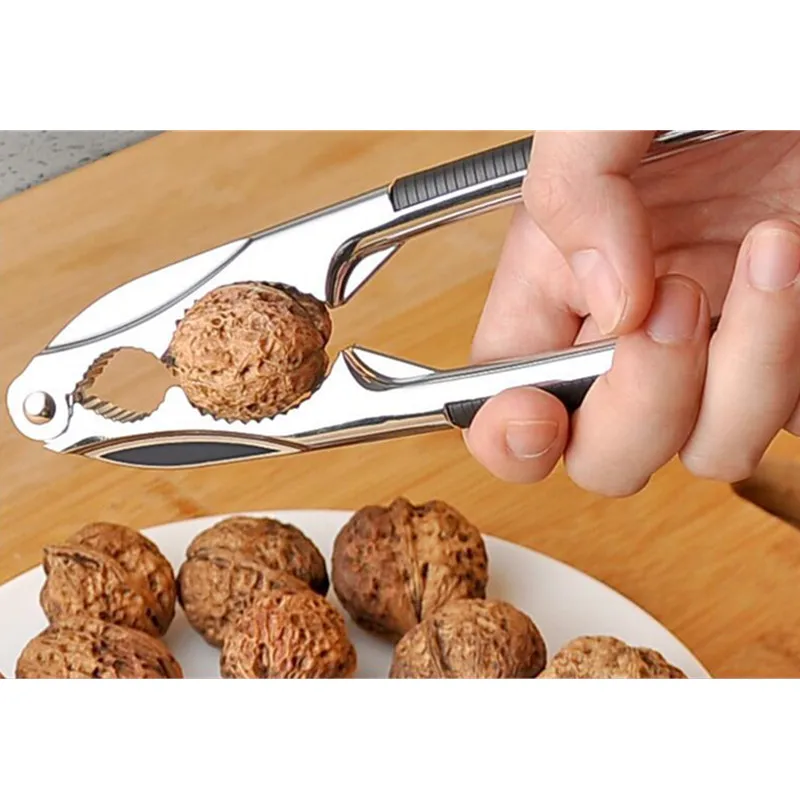 High quality Non slip handle Stainless steel Zinc Alloy Quick Walnut